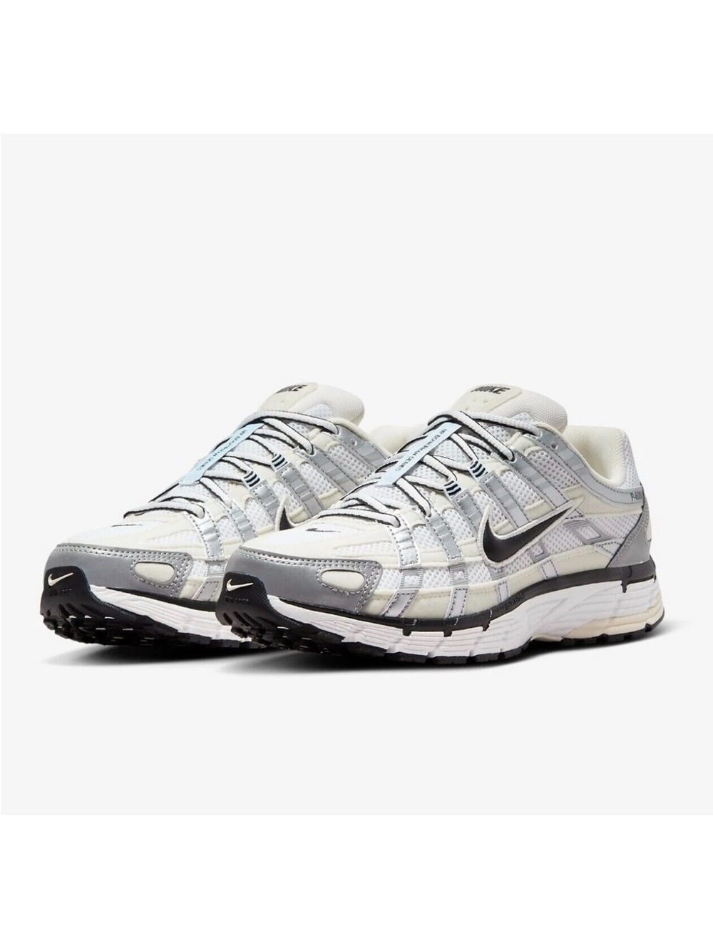 SOLD NIKE Women's P-6000 FV6603-100
Coconut Milk Summit White Metallic
Silver